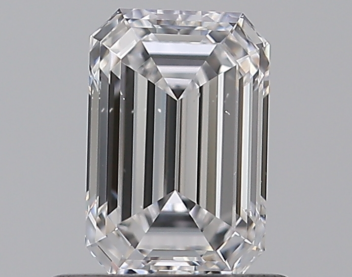 0.81 CaratD-SI1 - Cut Emerald Diamond