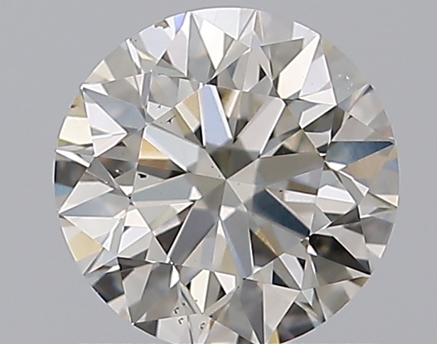 0.75 CaratJ-SI1 EX Cut Round Diamond