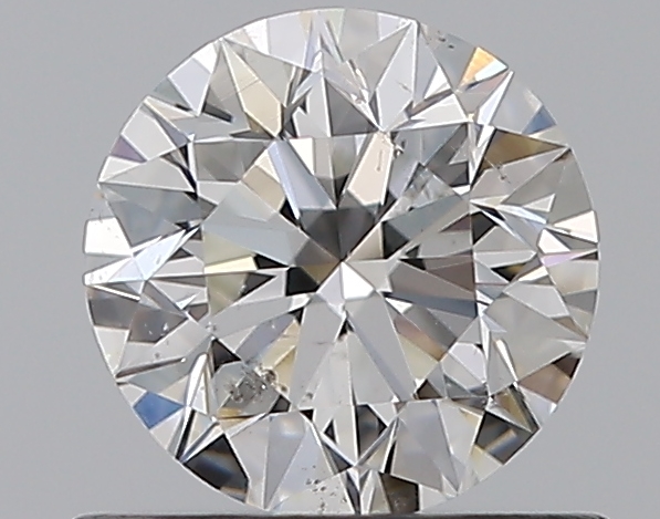 0.7 CaratF-SI2 EX Cut Round Diamond
