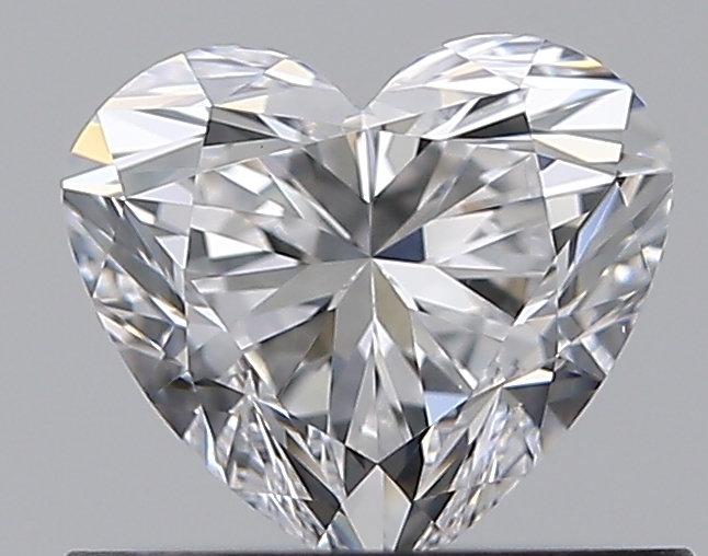 0.59 CaratD-VS1 - Cut Heart Diamond