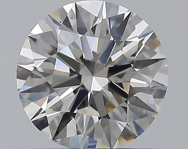 0.76 CaratI-VS2 EX Cut Round Diamond