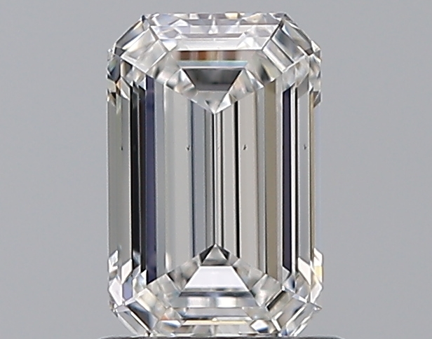 1 CaratF-VS2 - Cut Emerald Diamond