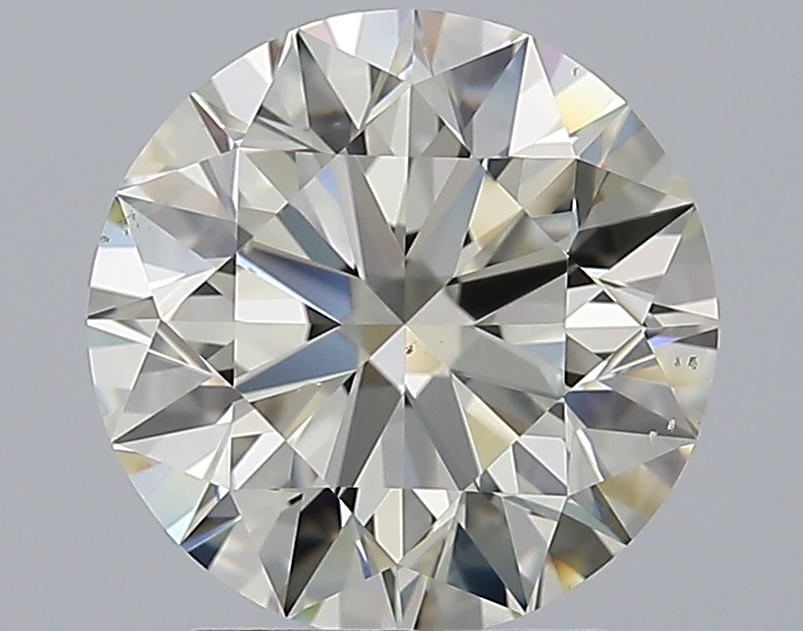 2.5 CaratM-SI1 EX Cut Round Diamond
