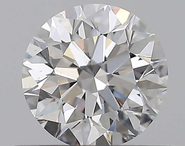 0.5 CaratD-SI1 EX Cut Round Diamond