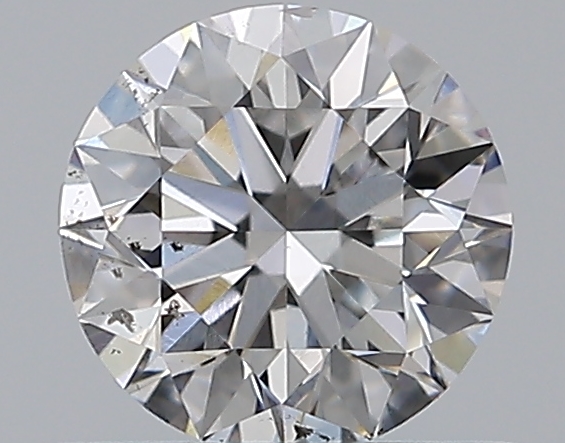 0.51 CaratE-SI2 EX Cut Round Diamond