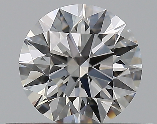 0.41 CaratF-VS2 EX Cut Round Diamond