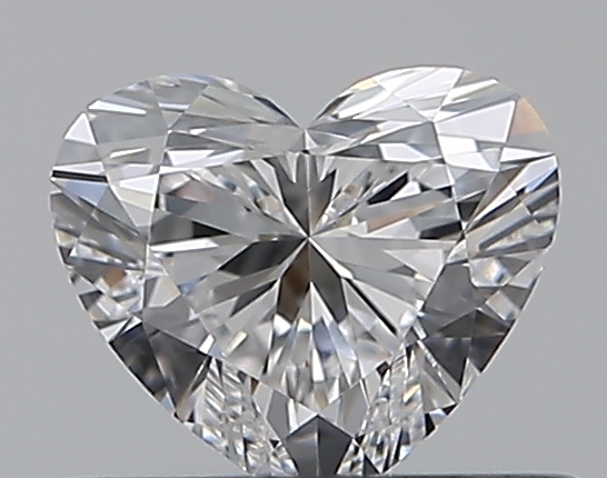 0.5 CaratD-VVS2 - Cut Heart Diamond