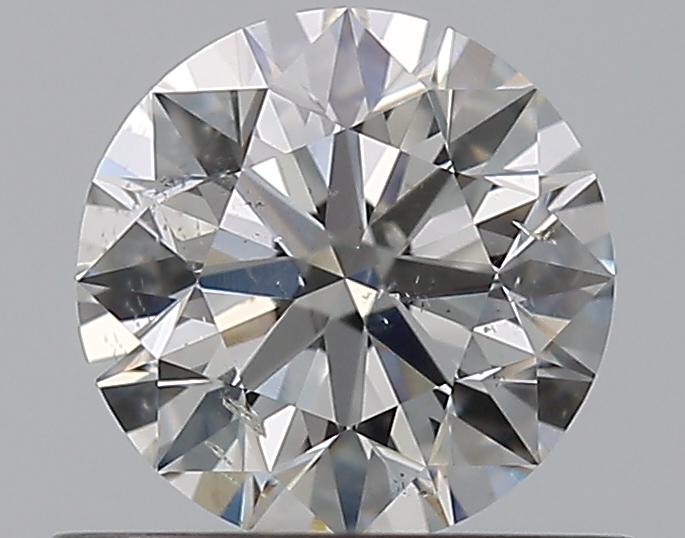 0.61 CaratG-SI2 EX Cut Round Diamond