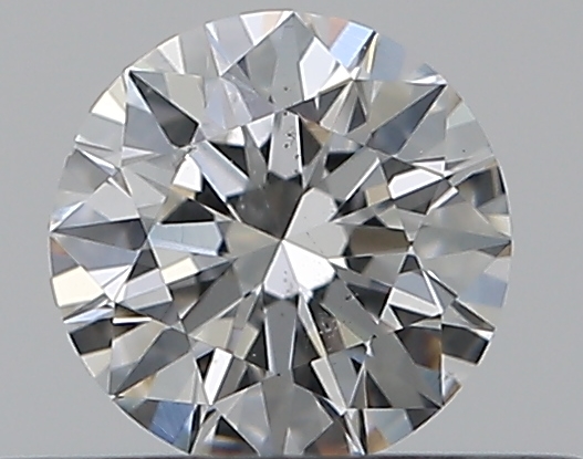 0.3 CaratF-SI2 EX Cut Round Diamond