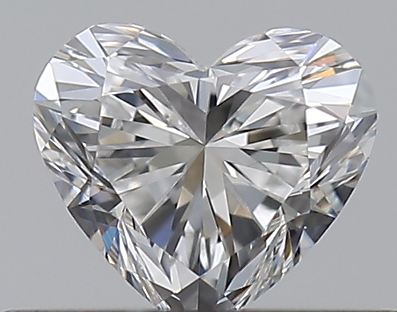 0.33 CaratF-VVS2 - Cut Heart Diamond