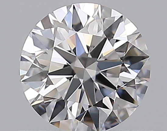 0.5 CaratE-VVS1 EX Cut Round Diamond