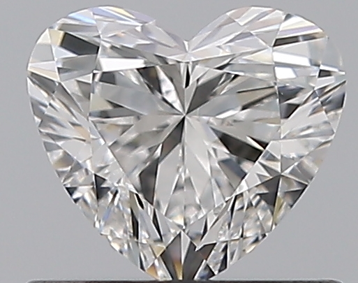 0.5 CaratE-VVS1 - Cut Heart Diamond