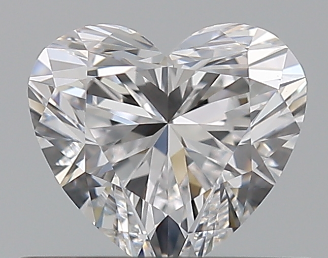 0.53 CaratD-VVS2 - Cut Heart Diamond