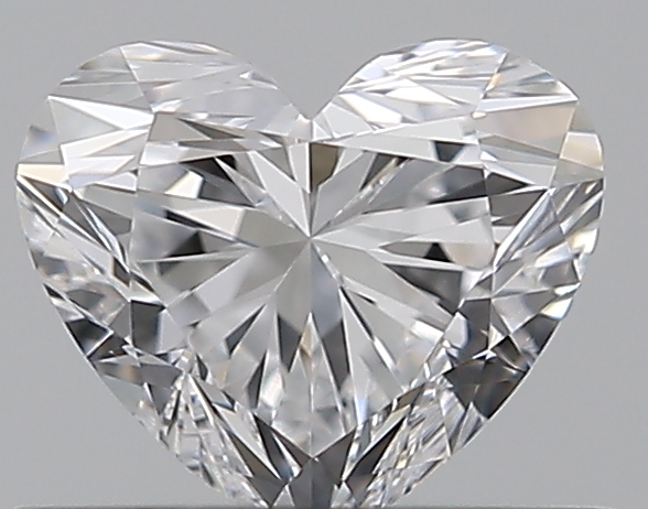 0.5 CaratD-VVS2 - Cut Heart Diamond