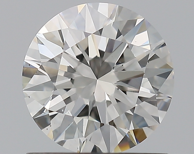 0.9 CaratH-VS2 EX Cut Round Diamond