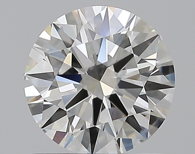 0.9 CaratH-VVS1 EX Cut Round Diamond