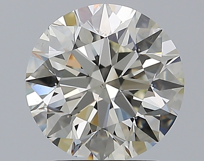 2.01 CaratL-SI1 EX Cut Round Diamond