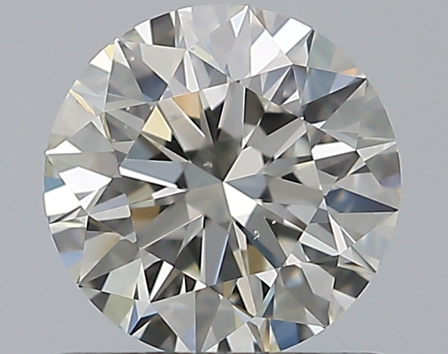0.75 CaratJ-VS2 EX Cut Round Diamond