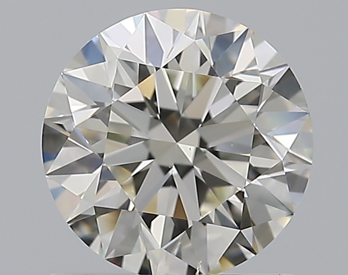 1 CaratJ-SI1 EX Cut Round Diamond