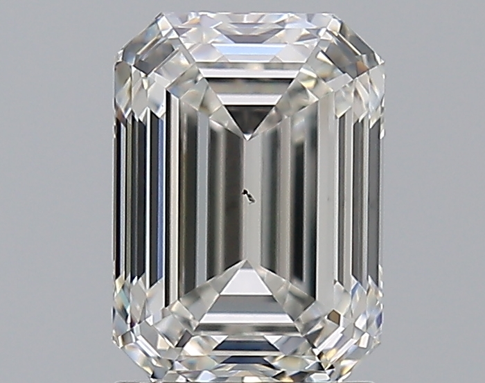 2 CaratH-VS2 - Cut Emerald Diamond