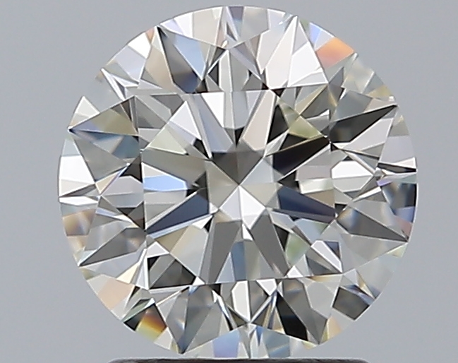 1.72 CaratJ-IF EX Cut Round Diamond