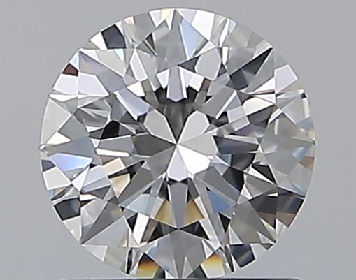 1 CaratE-VVS1 EX Cut Round Diamond