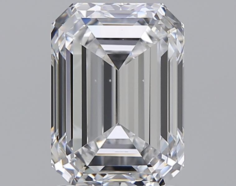 2.01 CaratD-VS2 - Cut Emerald Diamond