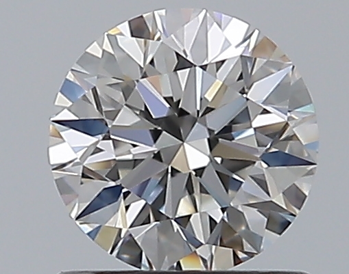 0.8 CaratF-VVS2 EX Cut Round Diamond