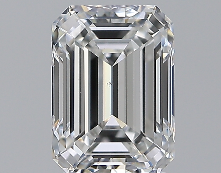 2.01 CaratF-VS2 - Cut Emerald Diamond
