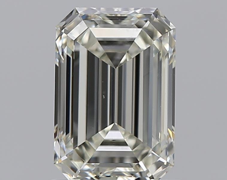 1.02 CaratK-SI1 - Cut Emerald Diamond