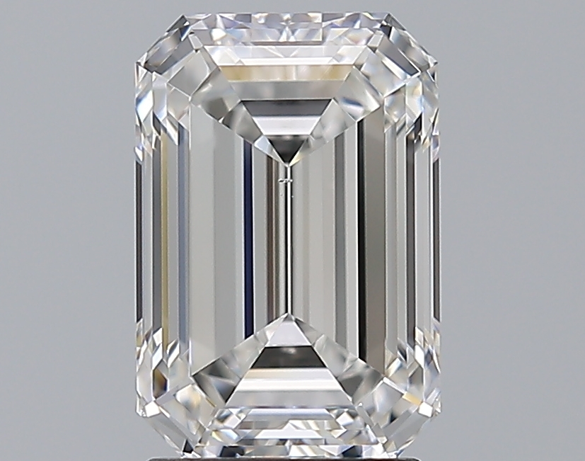 2.62 CaratF-VS2 - Cut Emerald Diamond