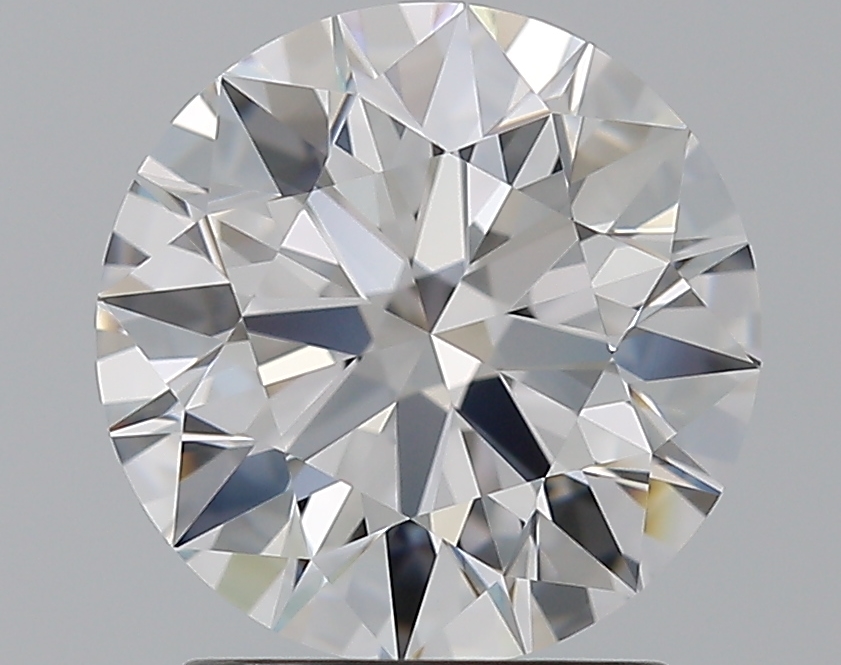 2.02 CaratD-VVS2 EX Cut Round Diamond