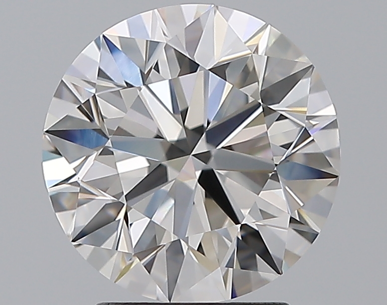 3.01 CaratH-VS1 EX Cut Round Diamond