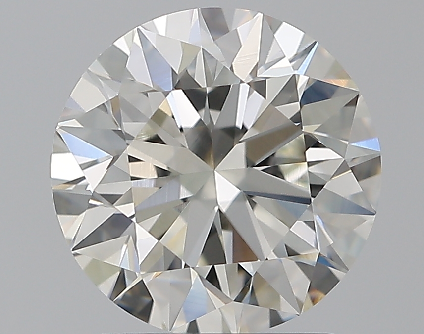 2.01 CaratI-VVS2 EX Cut Round Diamond
