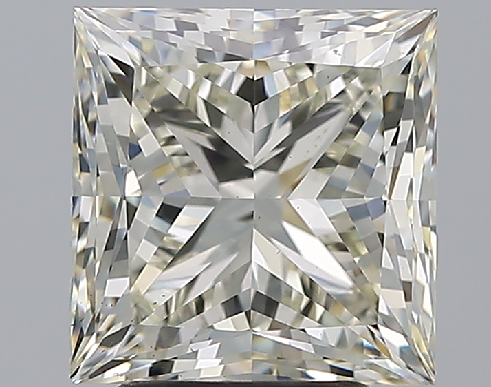 3.65 CaratL-VS2 - Cut Princess Diamond