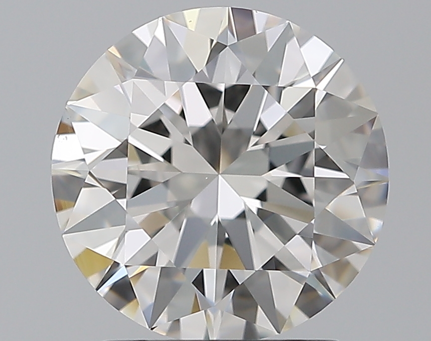 2.01 CaratF-VS1 EX Cut Round Diamond