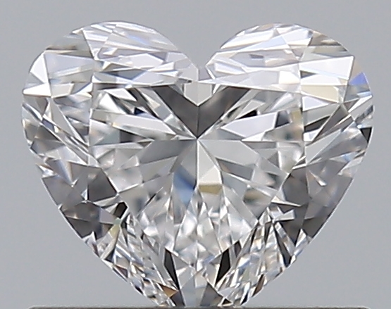 0.61 CaratD-VVS2 - Cut Heart Diamond