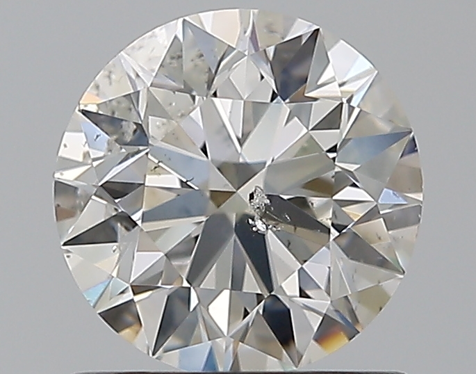 1 CaratG-SI2 EX Cut Round Diamond