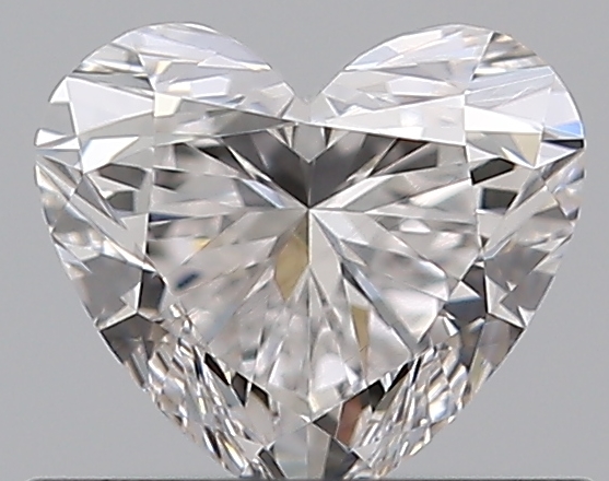 0.53 CaratF-VVS1 - Cut Heart Diamond