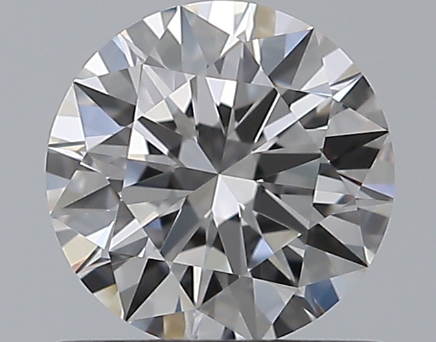 0.7 CaratE-VVS1 EX Cut Round Diamond