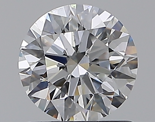 1.01 CaratF-SI1 EX Cut Round Diamond