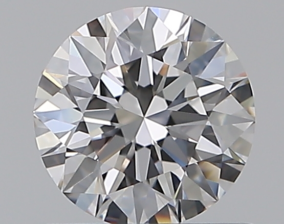 0.74 CaratG-VVS1 EX Cut Round Diamond