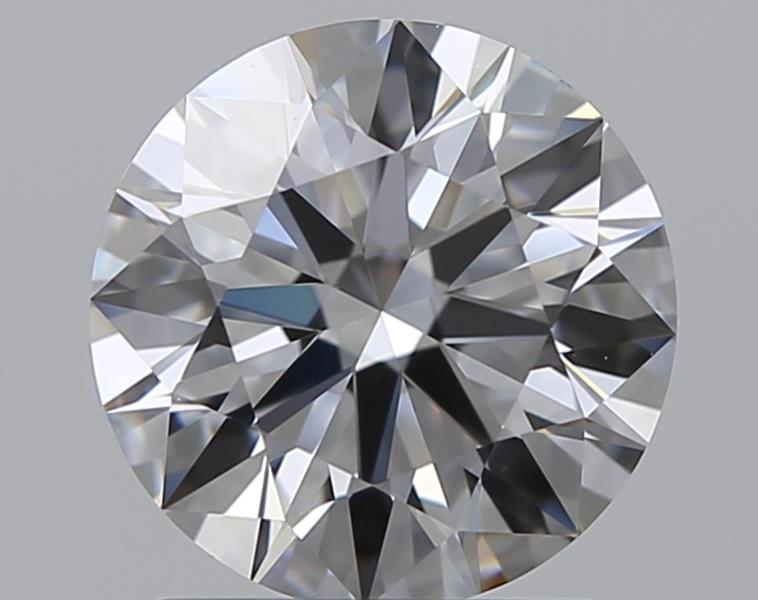 1.26 CaratE-VVS1 EX Cut Round Diamond