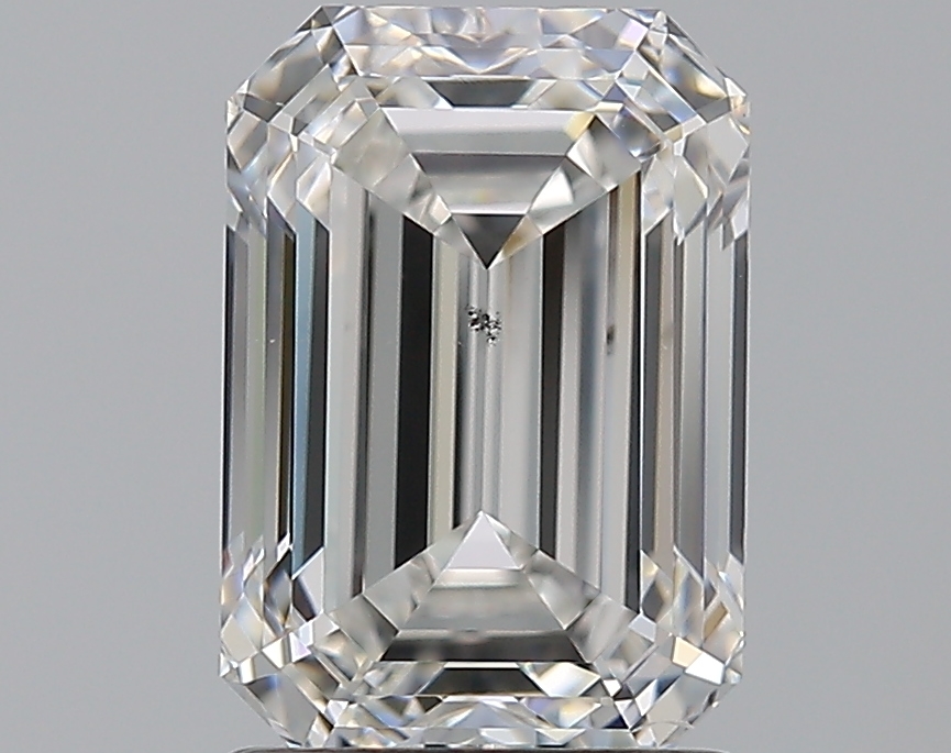 2 CaratF-SI1 - Cut Emerald Diamond