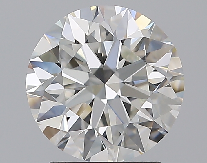 2.21 CaratH-VVS2 EX Cut Round Diamond