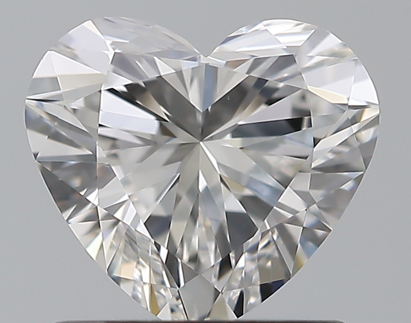 1 CaratF-VS1 - Cut Heart Diamond