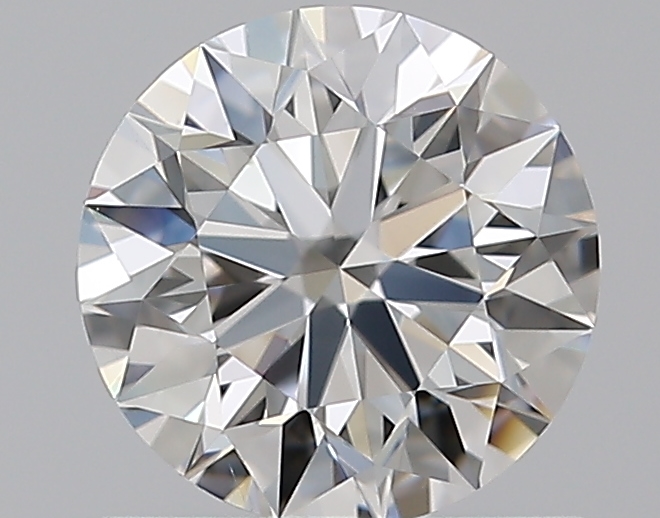 0.9 CaratF-VS2 EX Cut Round Diamond