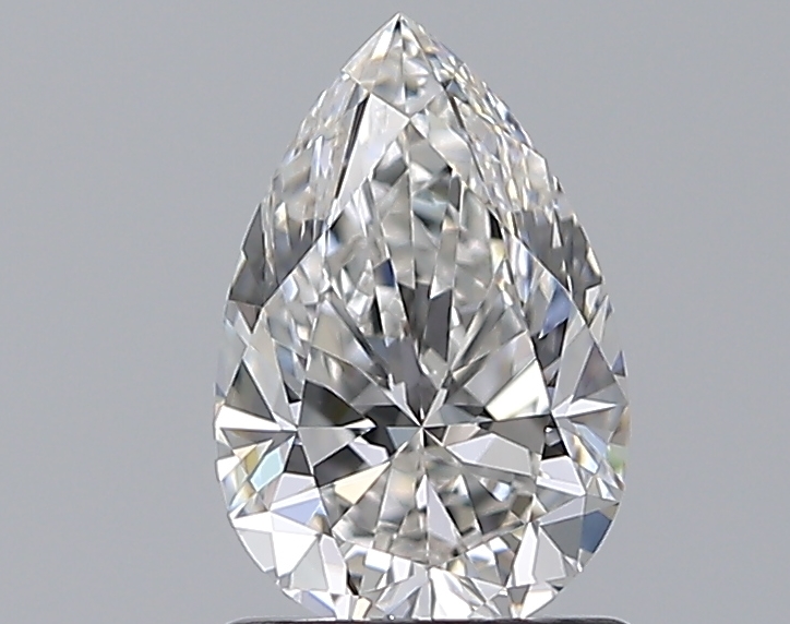 1 CaratG-VVS1 - Cut Pear Diamond