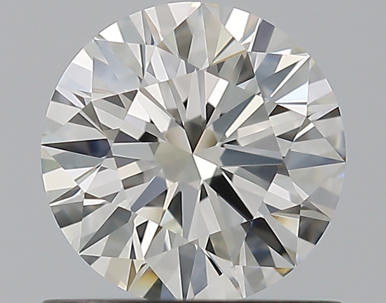 0.77 CaratJ-VVS2 EX Cut Round Diamond