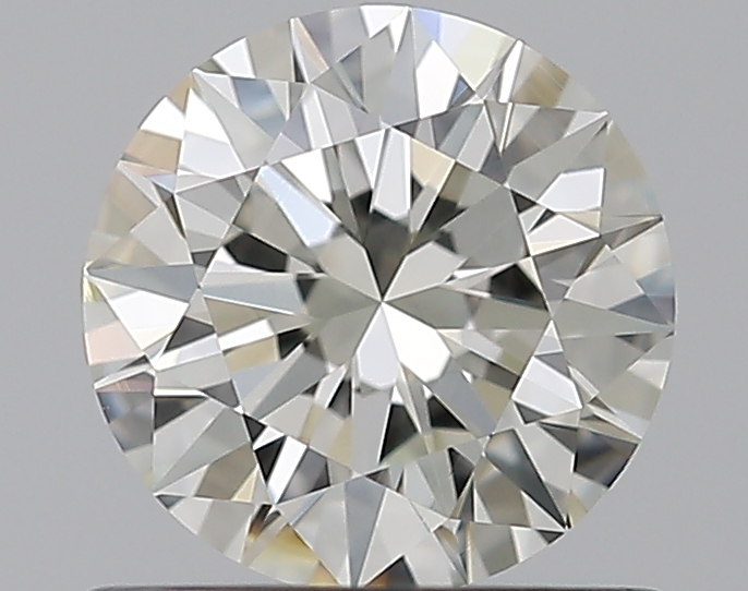 0.78 CaratJ-VS1 EX Cut Round Diamond